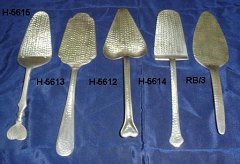 Cake servers Brass blade-2
